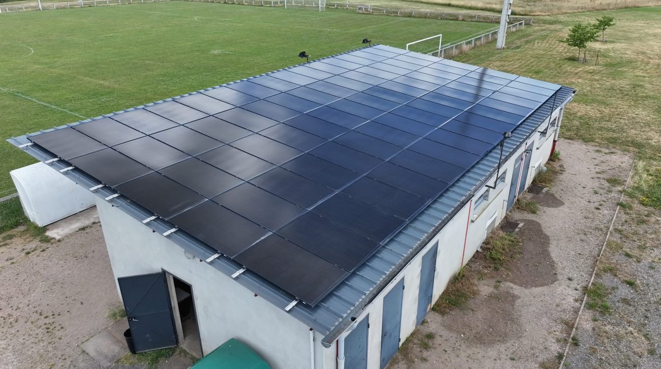 Nettoyage panneaux solaires — après