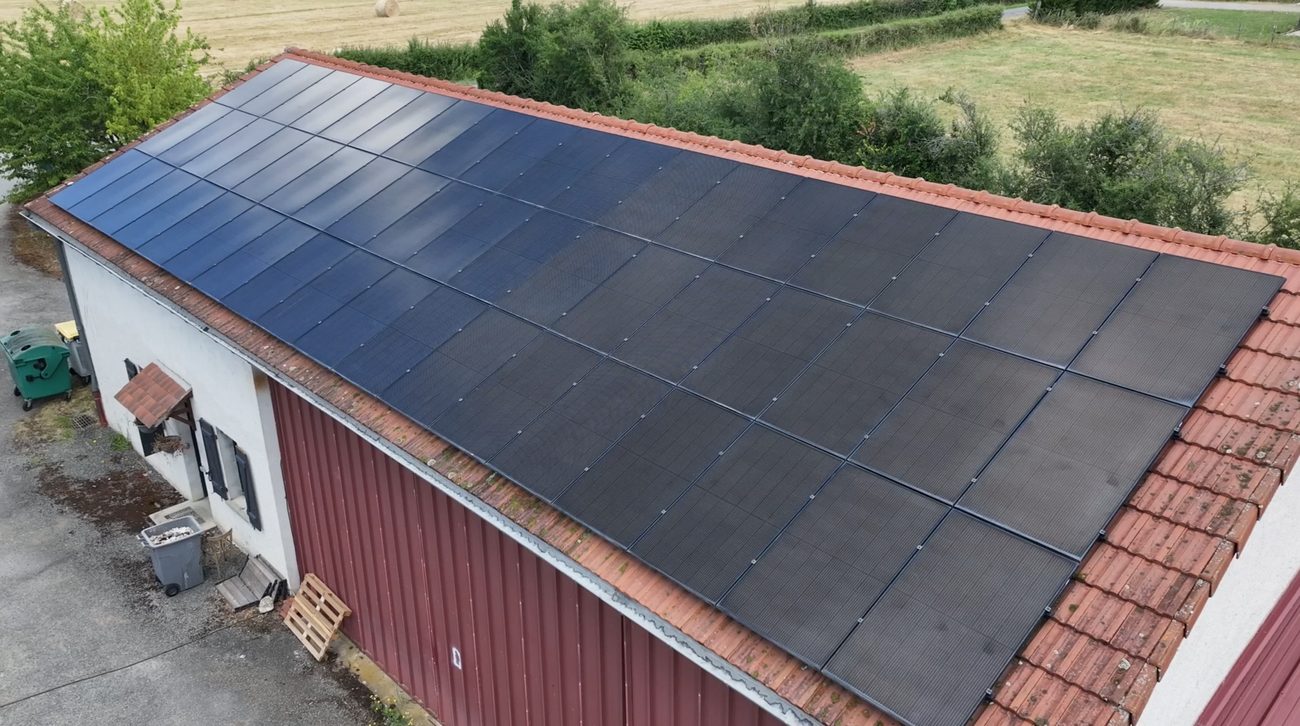 Nettoyage panneaux solaires — après