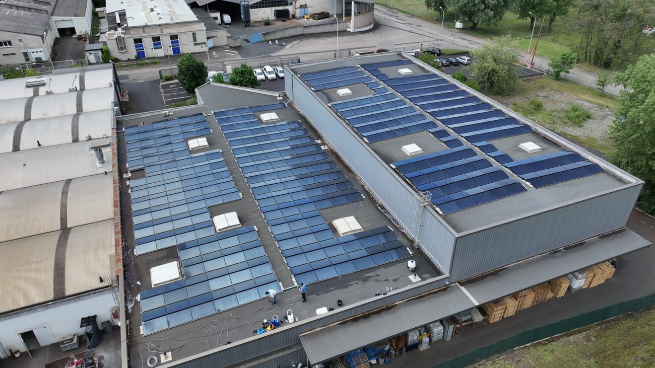 Nettoyage panneaux solaires — après